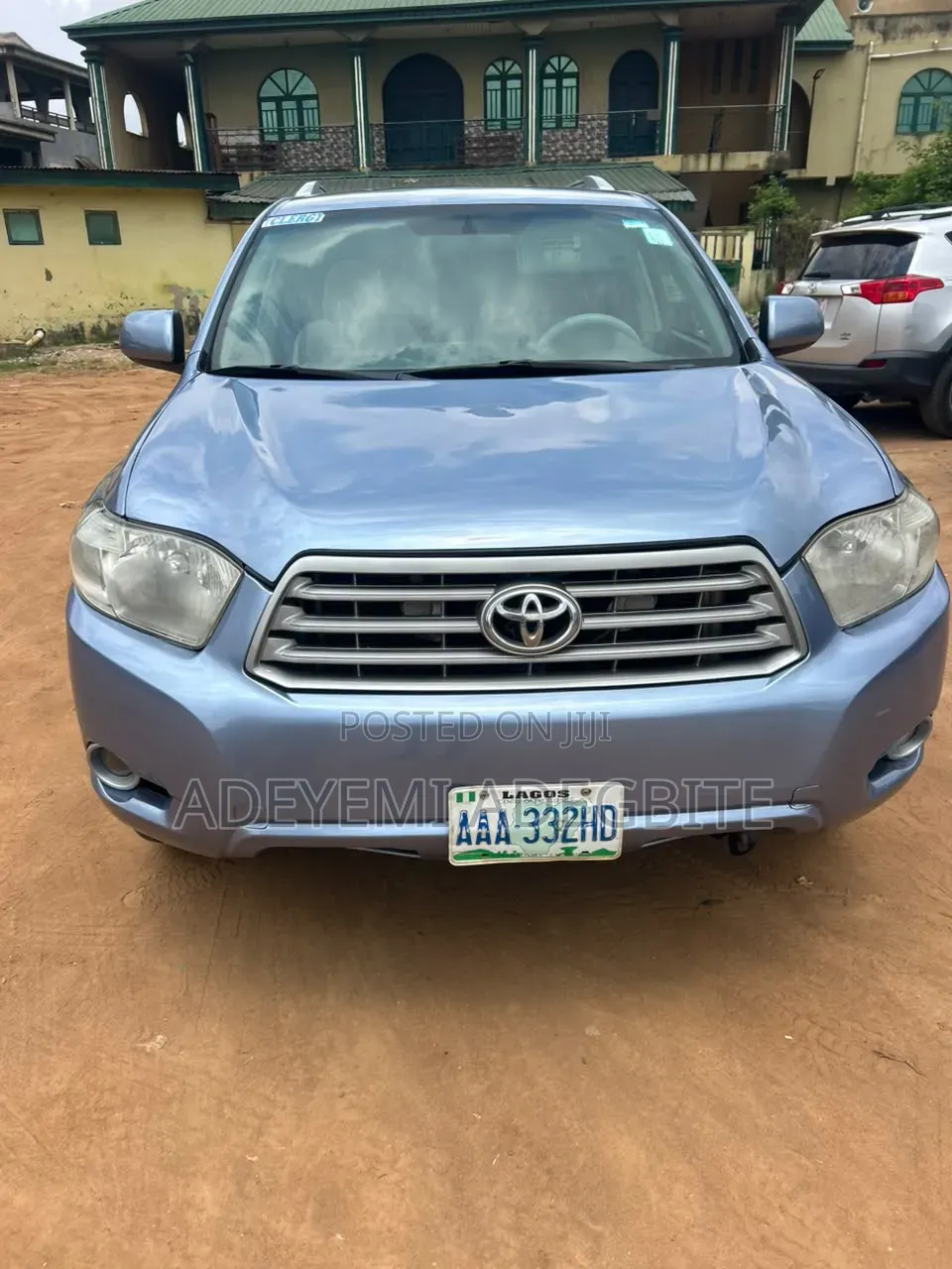 Toyota Highlander 2008 Blue
