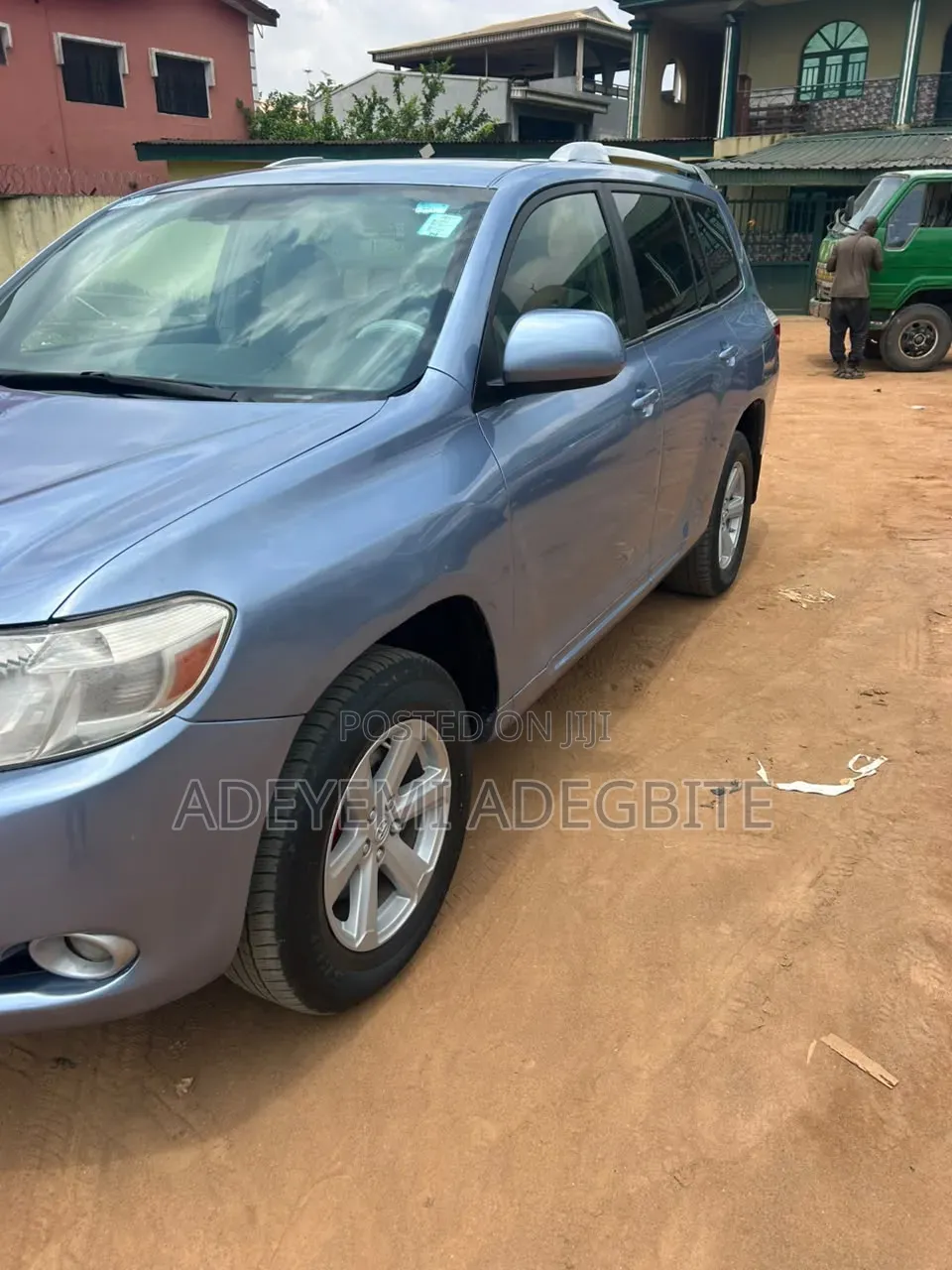 Toyota Highlander 2008 Blue