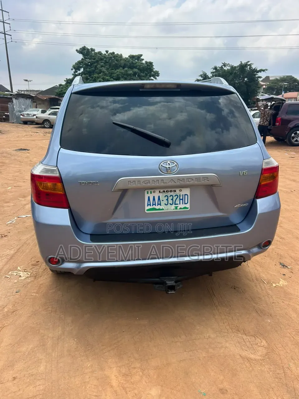 Toyota Highlander 2008 Blue