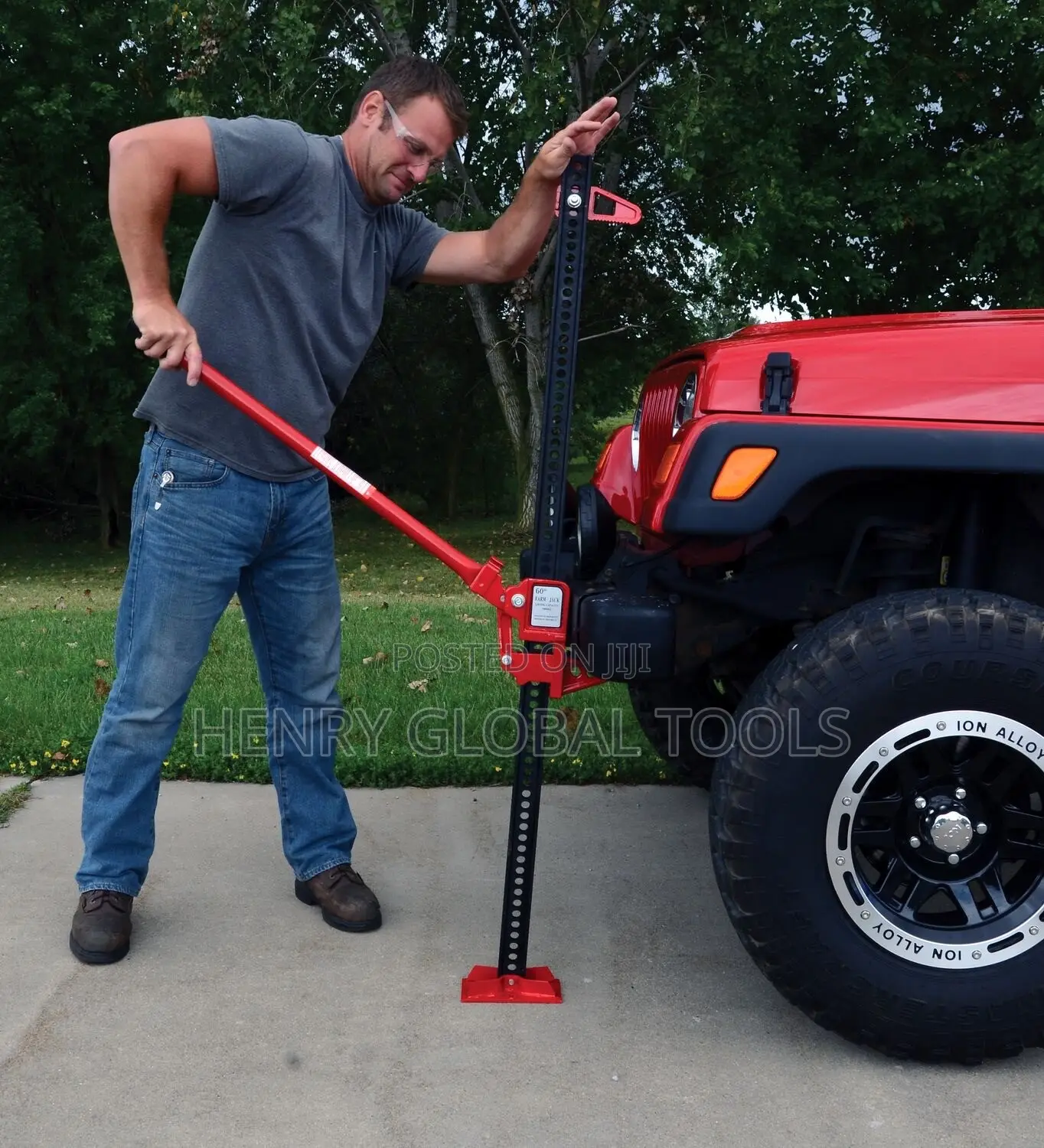 10 Ton High Lift Farm Jack – 48 Inches