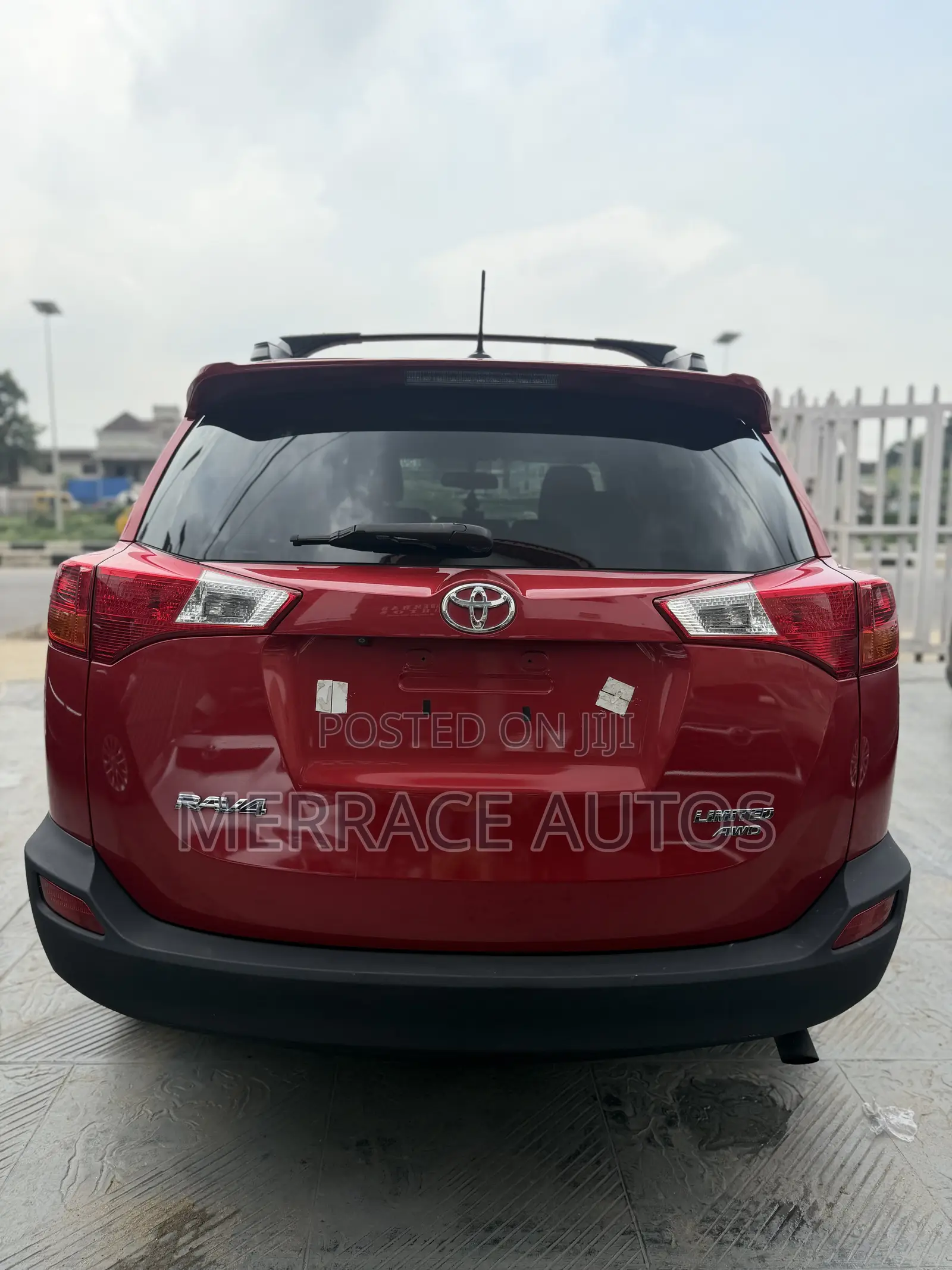 Toyota RAV4 Limited AWD (2.5L 4cyl 6A) 2013 Red