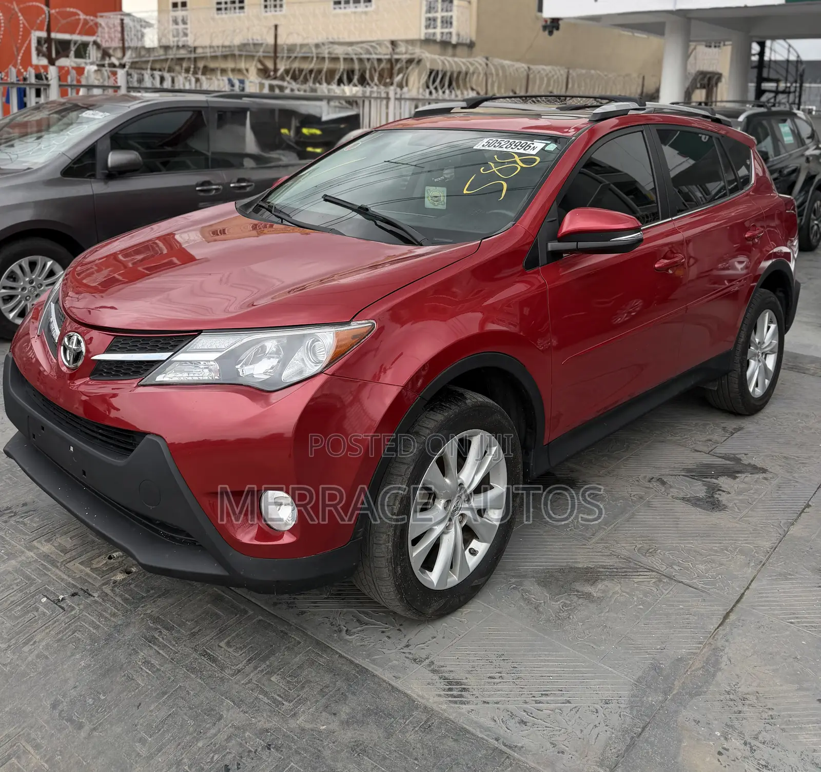 Toyota RAV4 Limited AWD (2.5L 4cyl 6A) 2013 Red