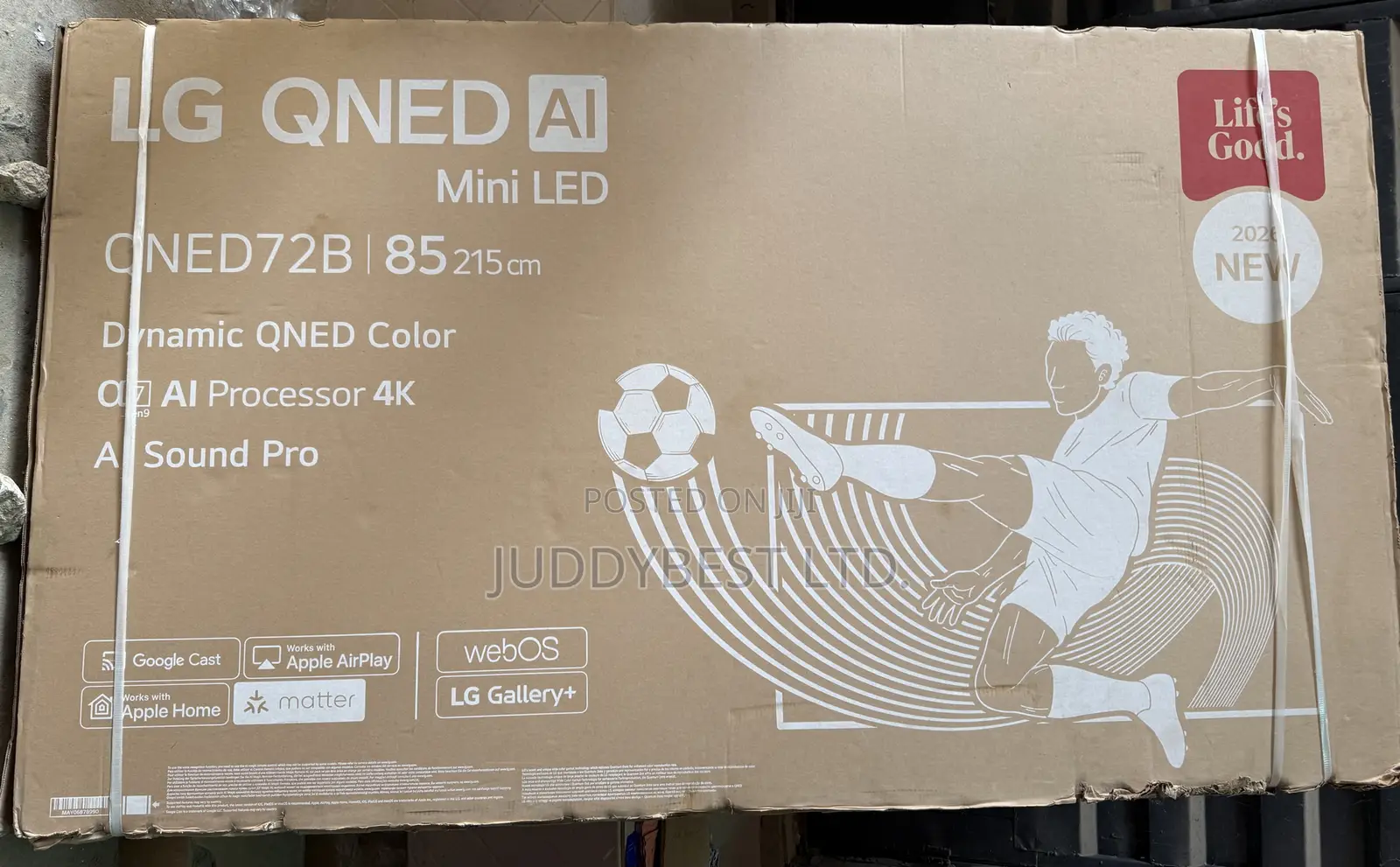 LG TV 85” Qned Ai