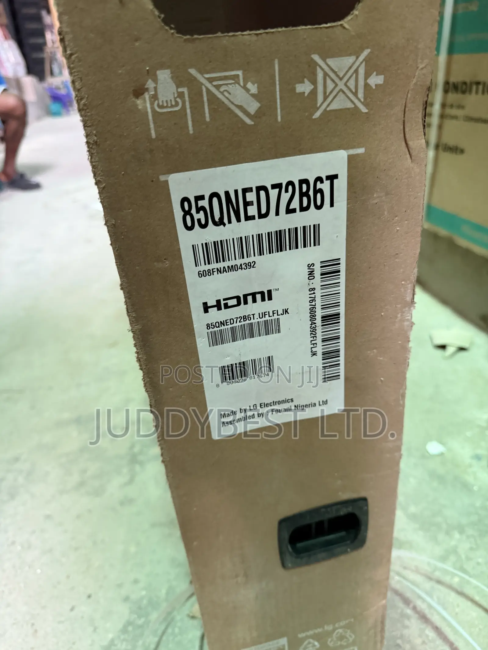 LG TV 85” Qned Ai