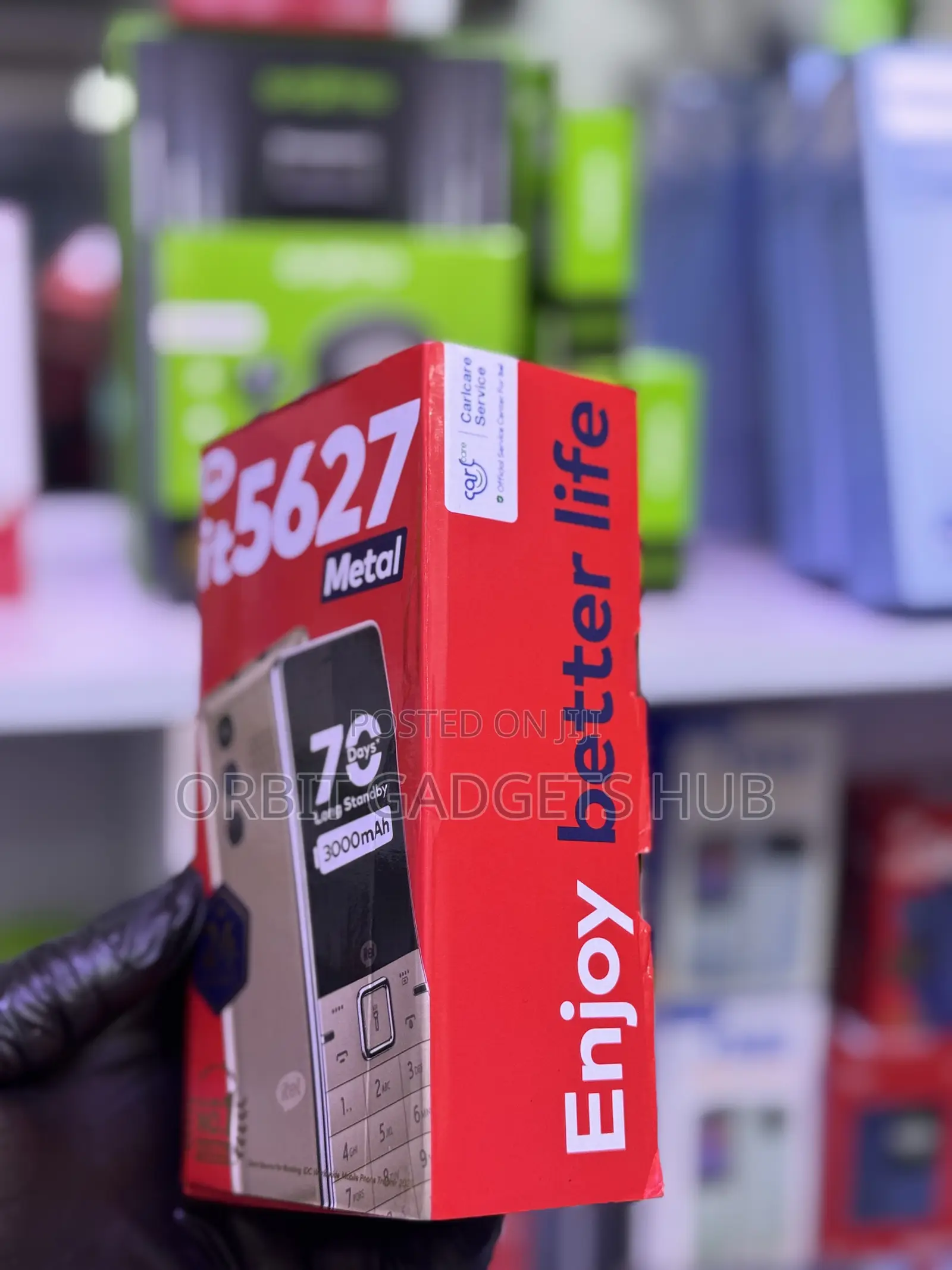 New Itel it5627 Black