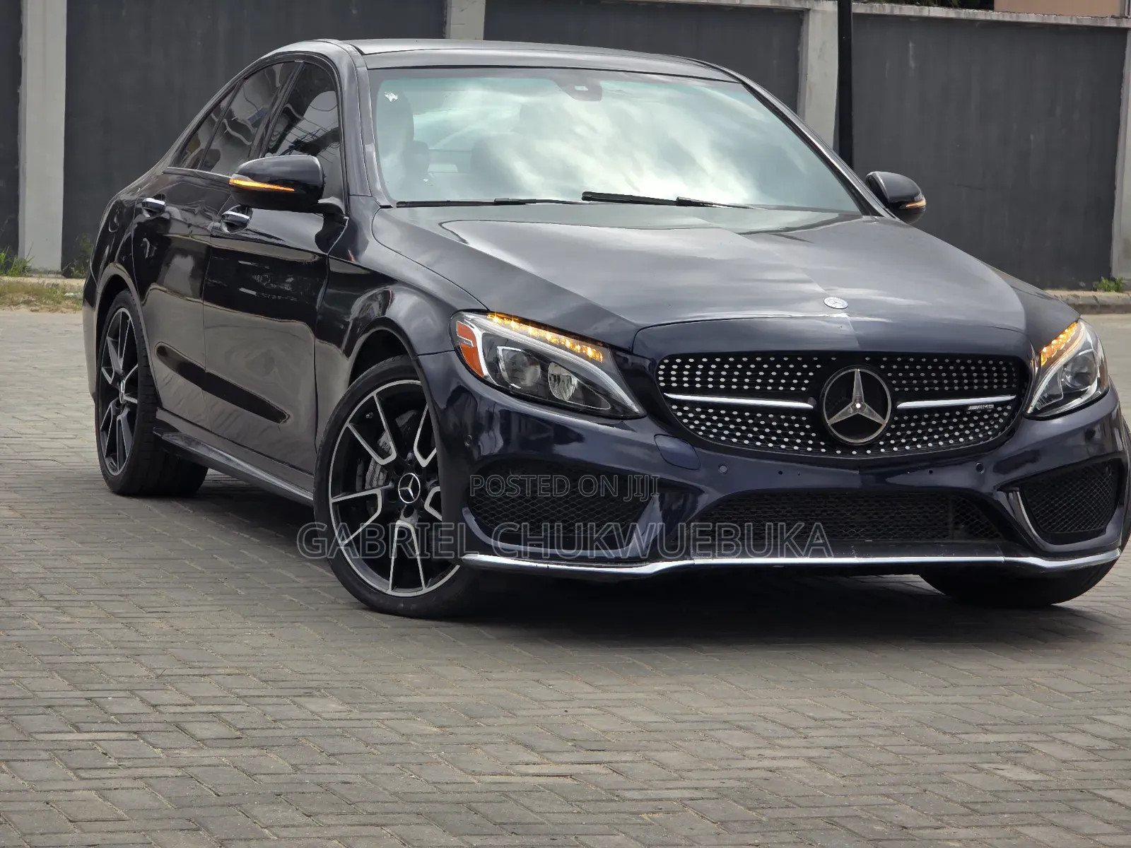 Mercedes-Benz C43 4Matic Sedan AWD (3.0L V6 9AM) 2017 Blue