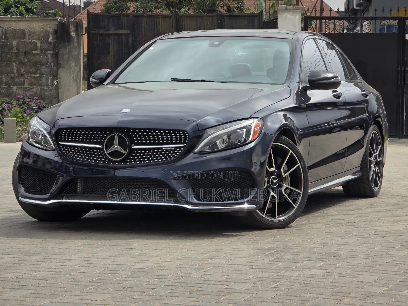 Mercedes-Benz C43 4Matic Sedan AWD (3.0L V6 9AM) 2017 Blue
