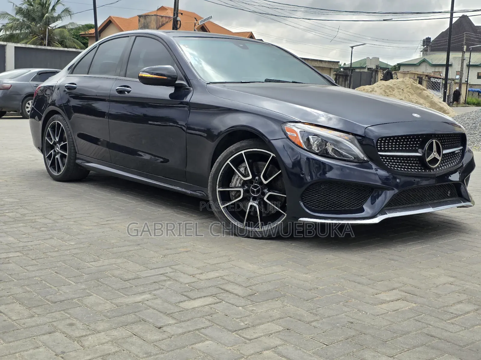 Mercedes-Benz C43 4Matic Sedan AWD (3.0L V6 9AM) 2017 Blue