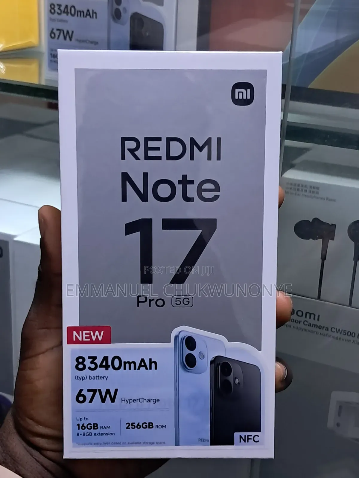 New Xiaomi Redmi Note 17 Pro 256 GB Black