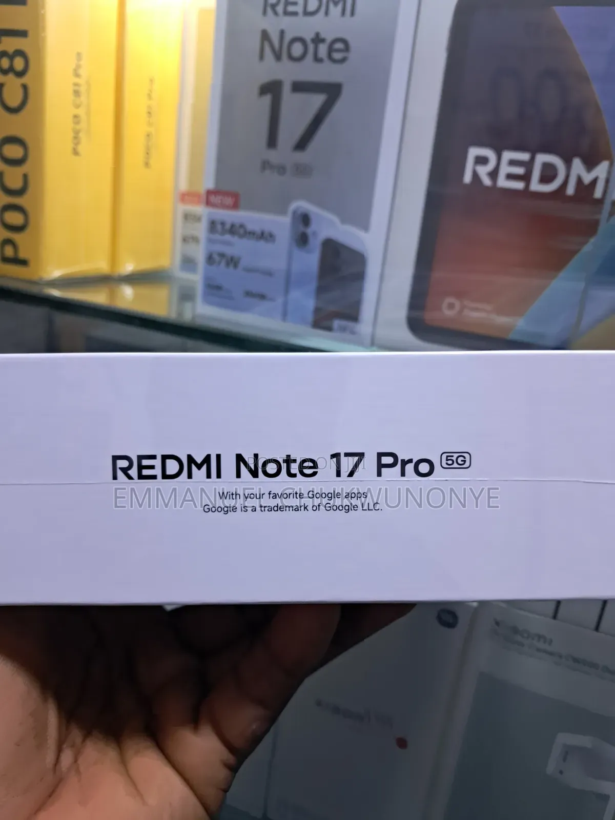 New Xiaomi Redmi Note 17 Pro 256 GB Black