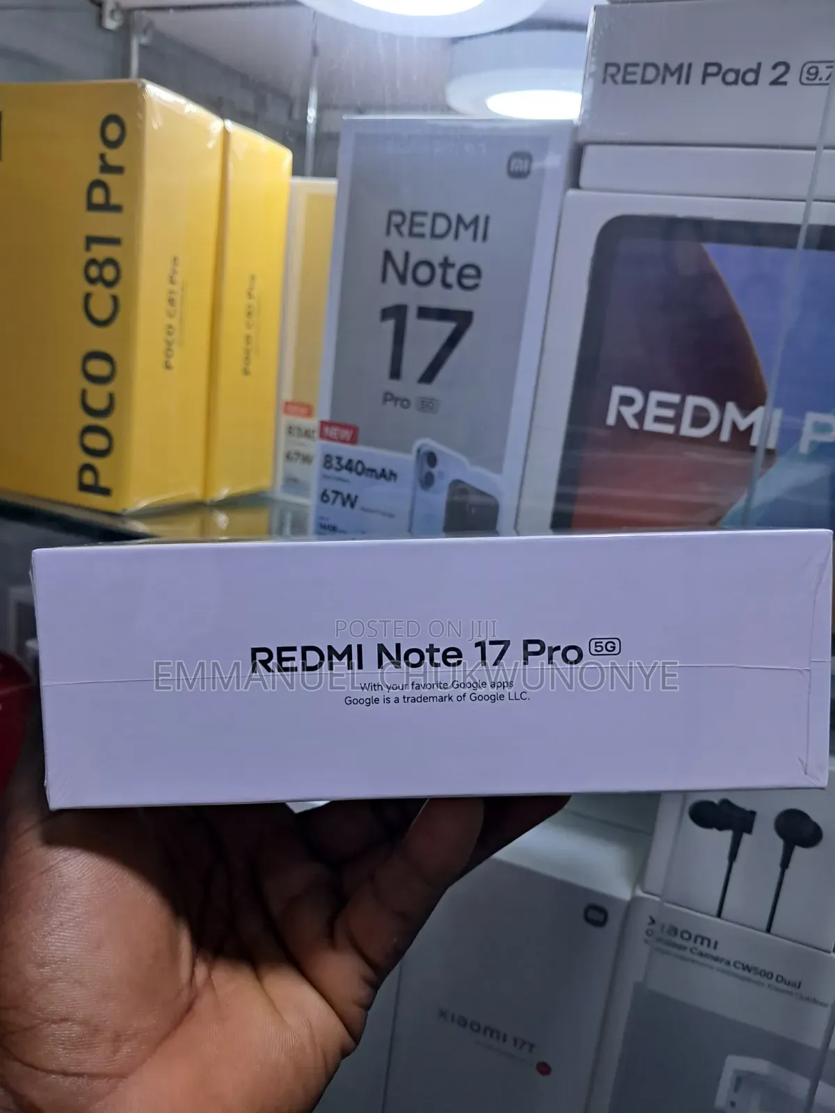 New Xiaomi Redmi Note 17 Pro 256 GB Black