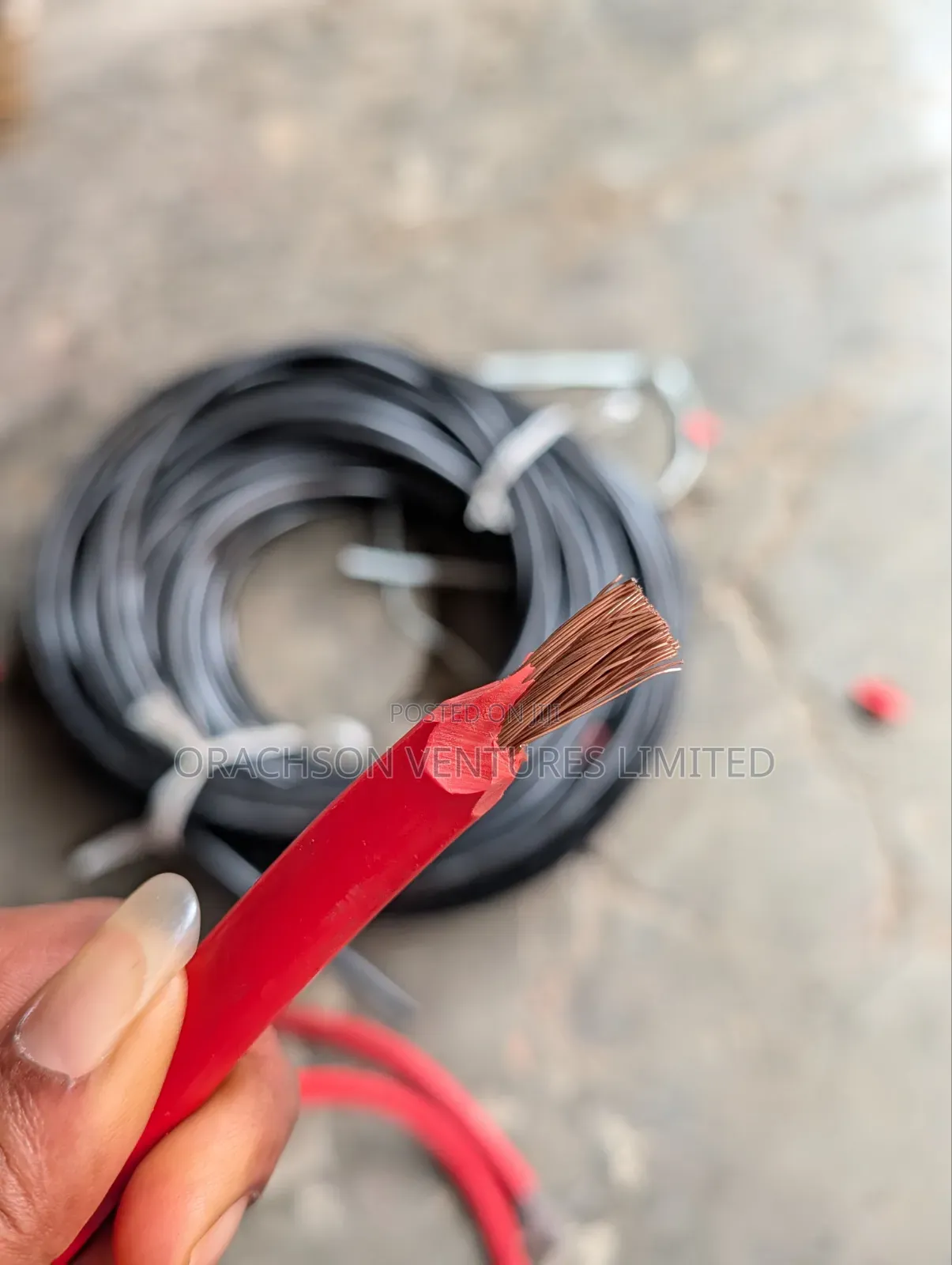 35mm Flexible Battery and Welding Cable