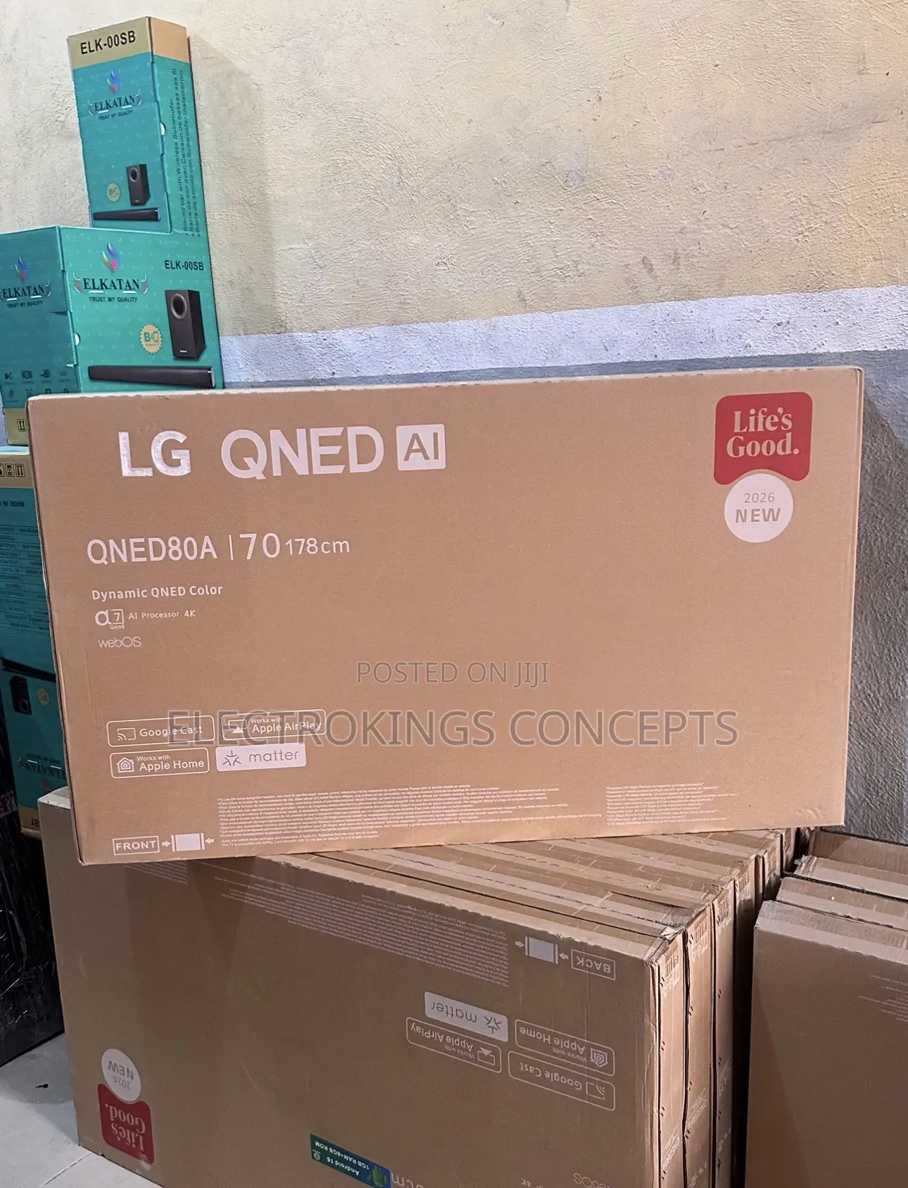 Original LG 70Inch Android Smart Qned TV With Bluetooth and Wifi