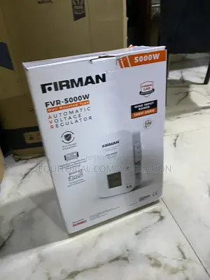 Firman 5000W Automatic Voltage Regulator for Compatible Home Appliance