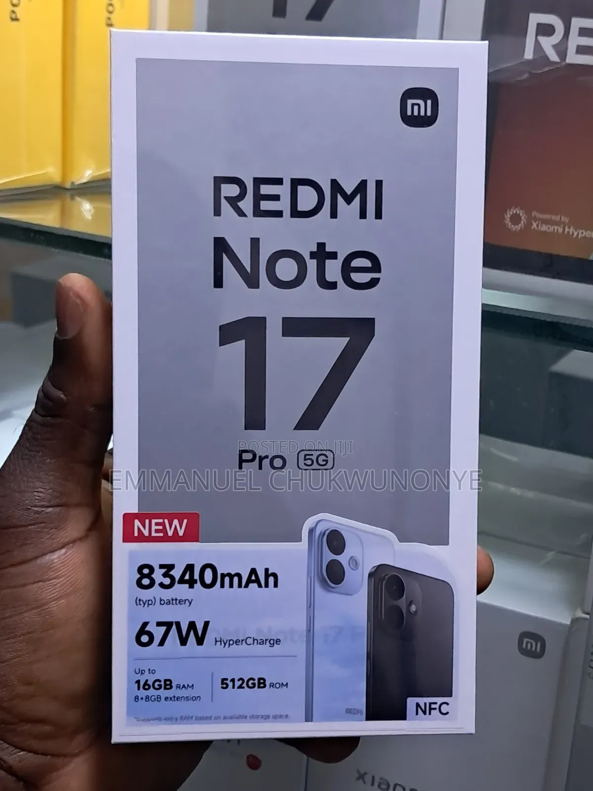 New Xiaomi Redmi Note 17 Pro 512 GB Black