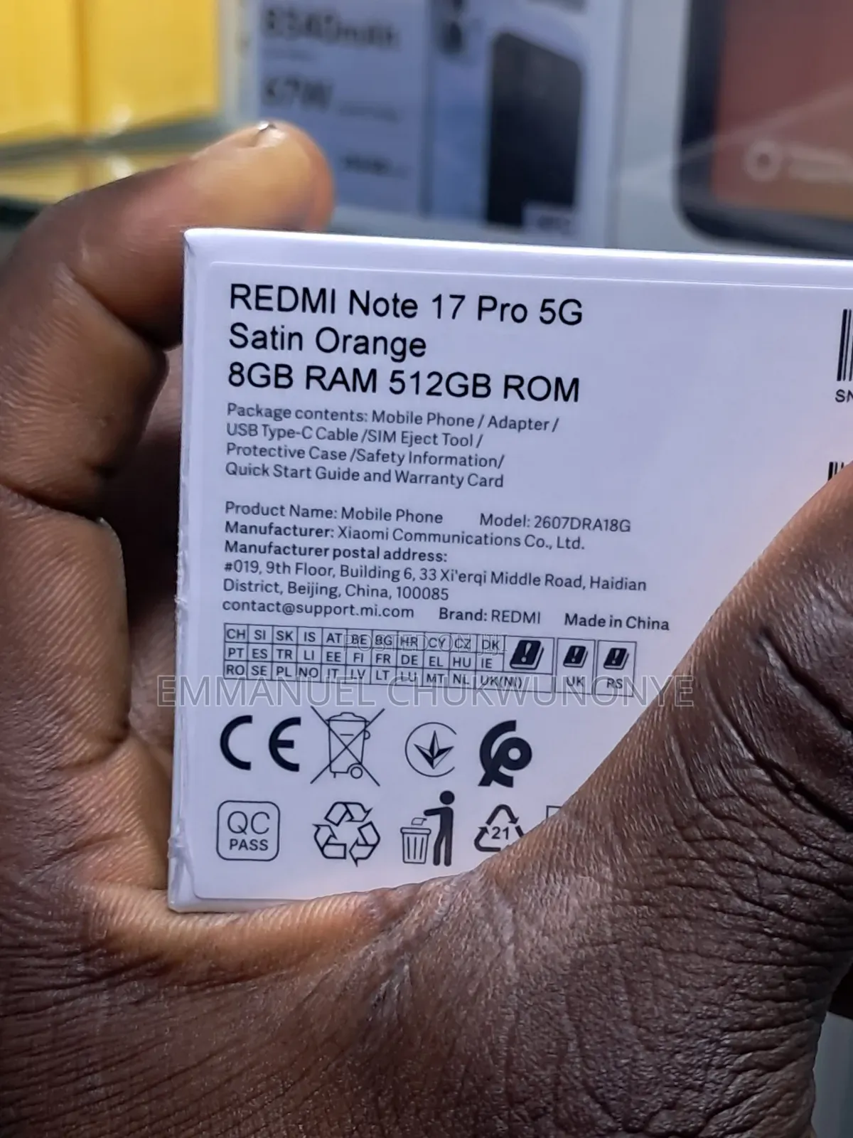 New Xiaomi Redmi Note 17 Pro 512 GB Black