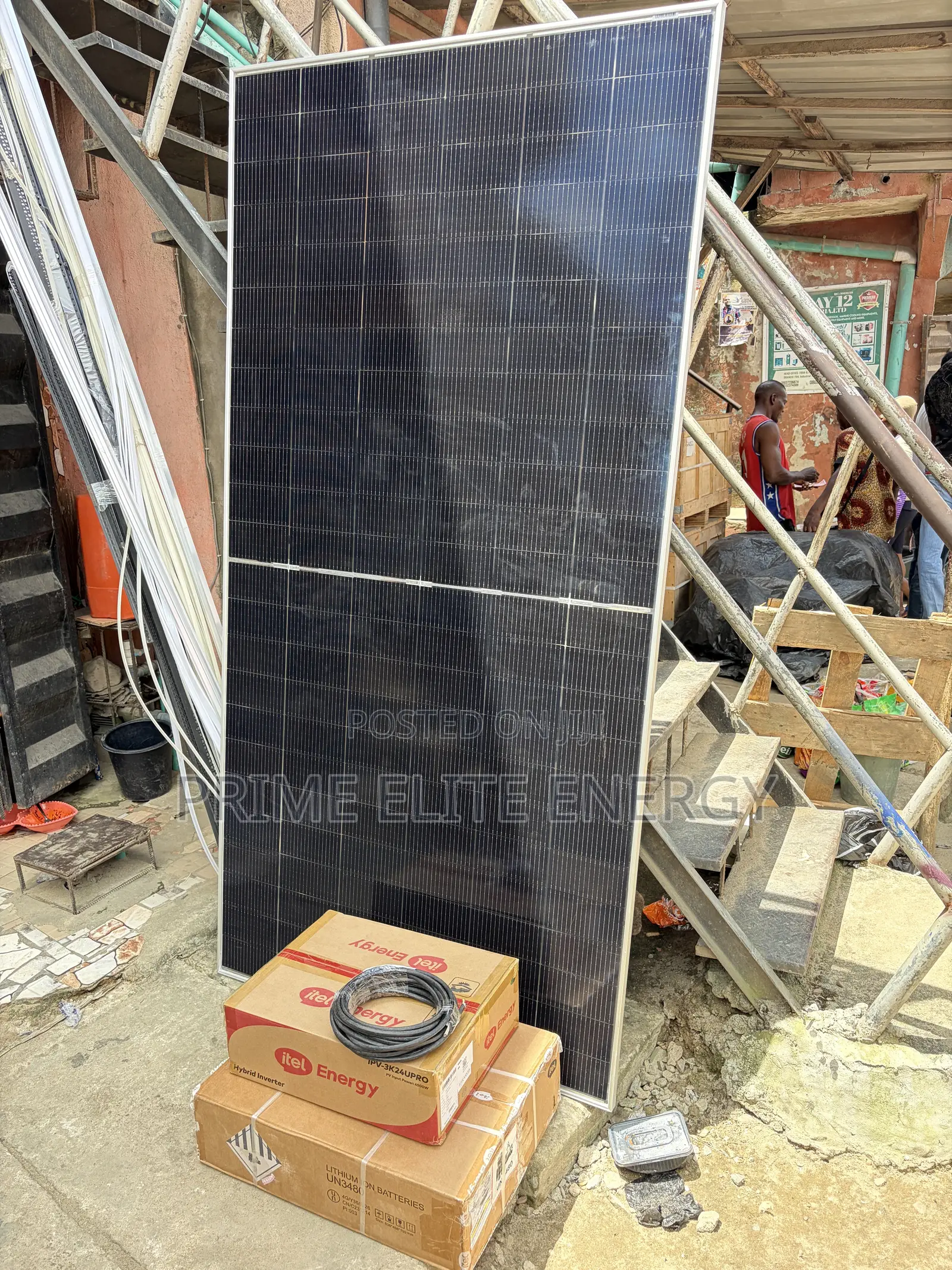 Itel 3kva Inverter + 2.5kwh + 600w Solar Panel