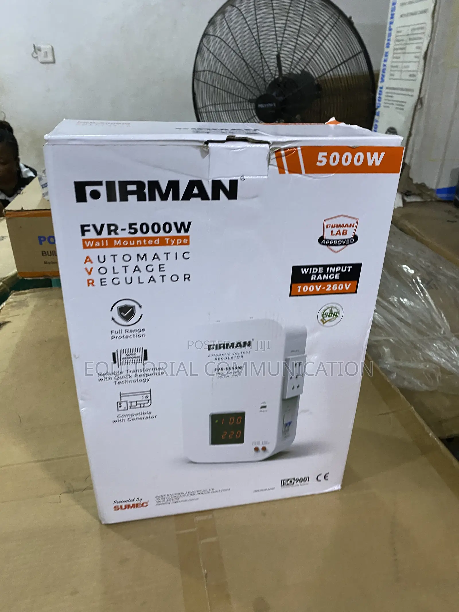 Firman FVR-5000W Wall-Mount Voltage Management Device 5000W