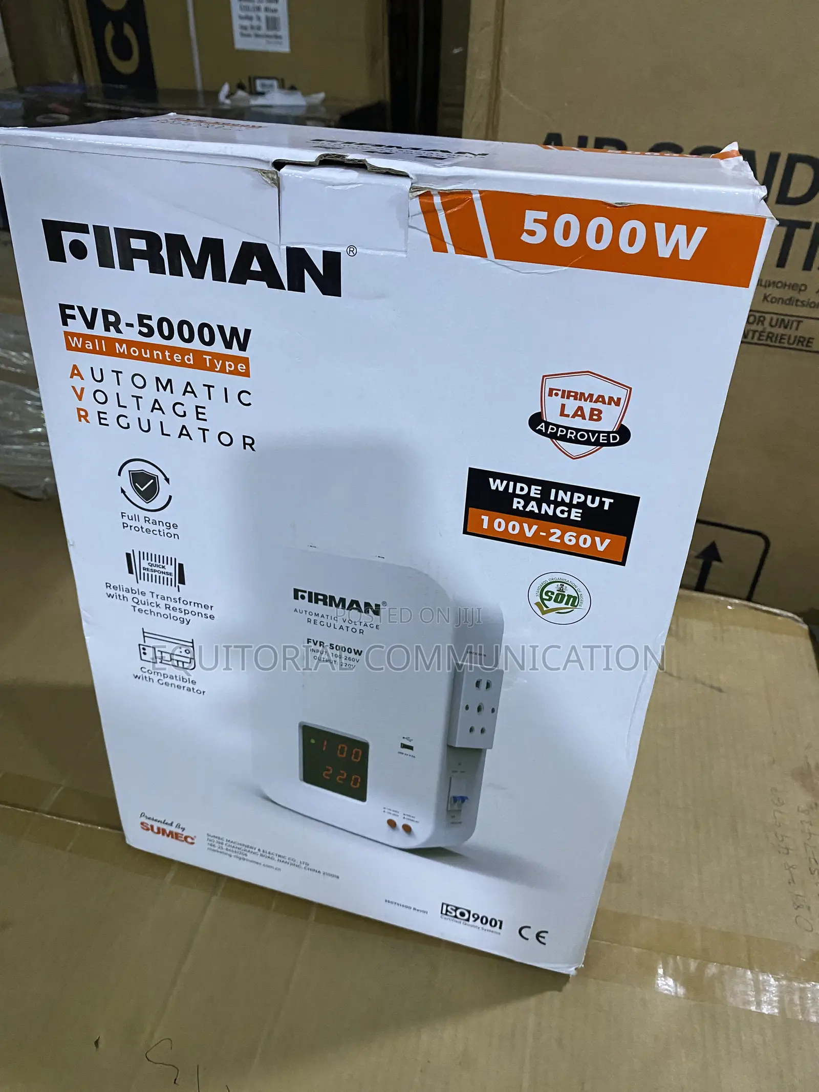 Firman 5000W Automatic Regulating Unit for Household Appliances