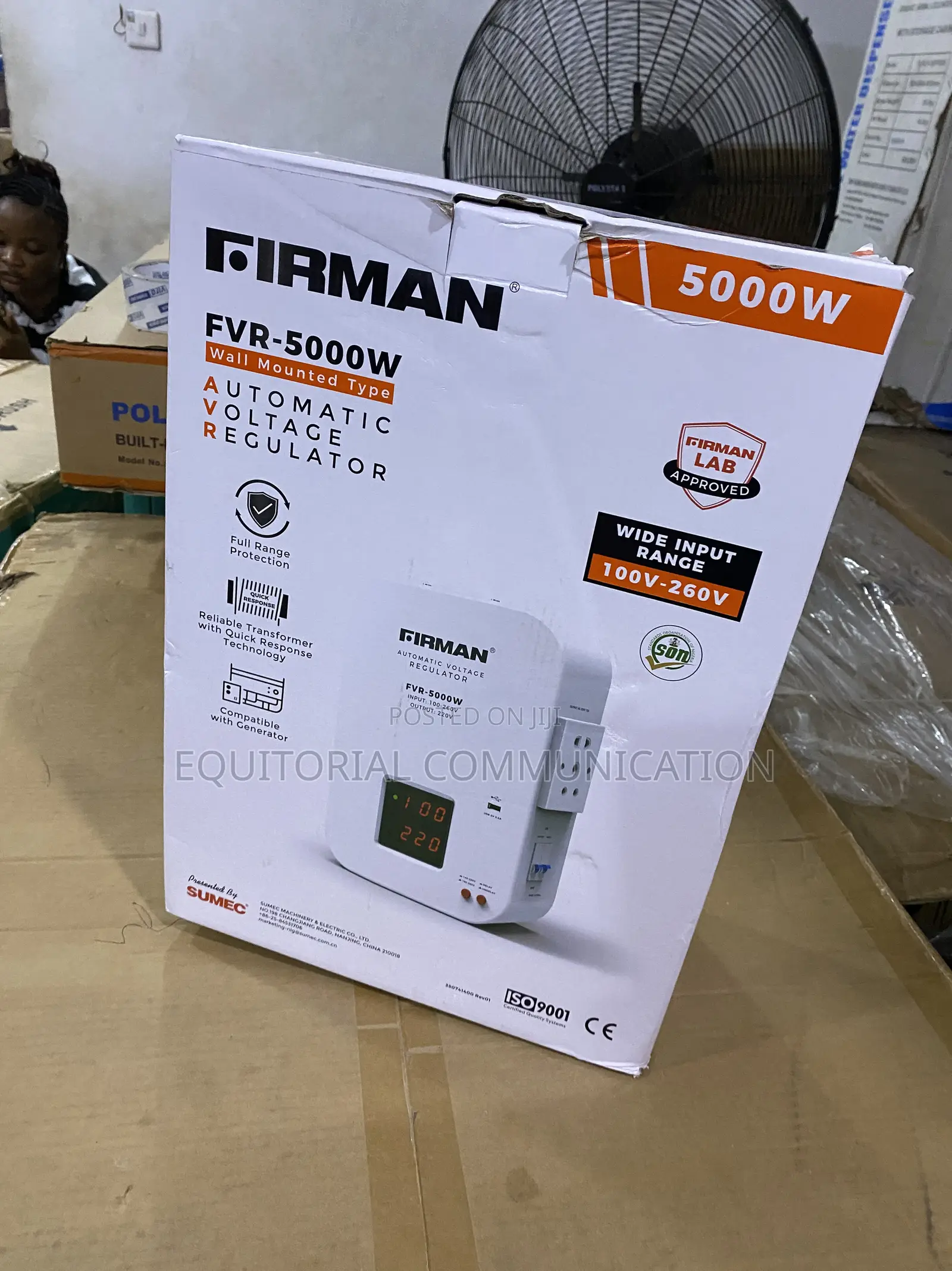 Firman FVR-5000W Automatic Power Regulation Device 5000W