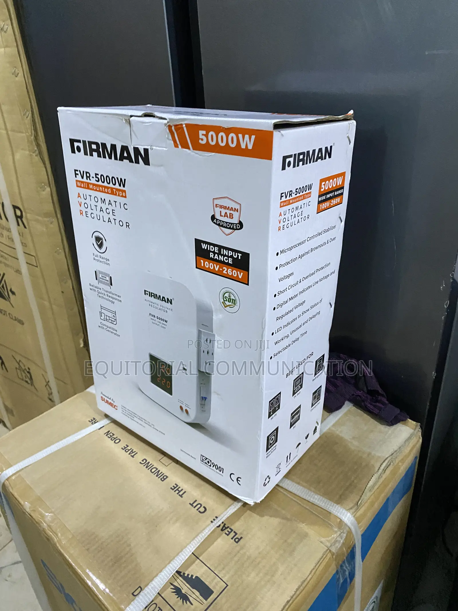 Firman FVR-5000W Voltage Regulating System for Electrical Appliances