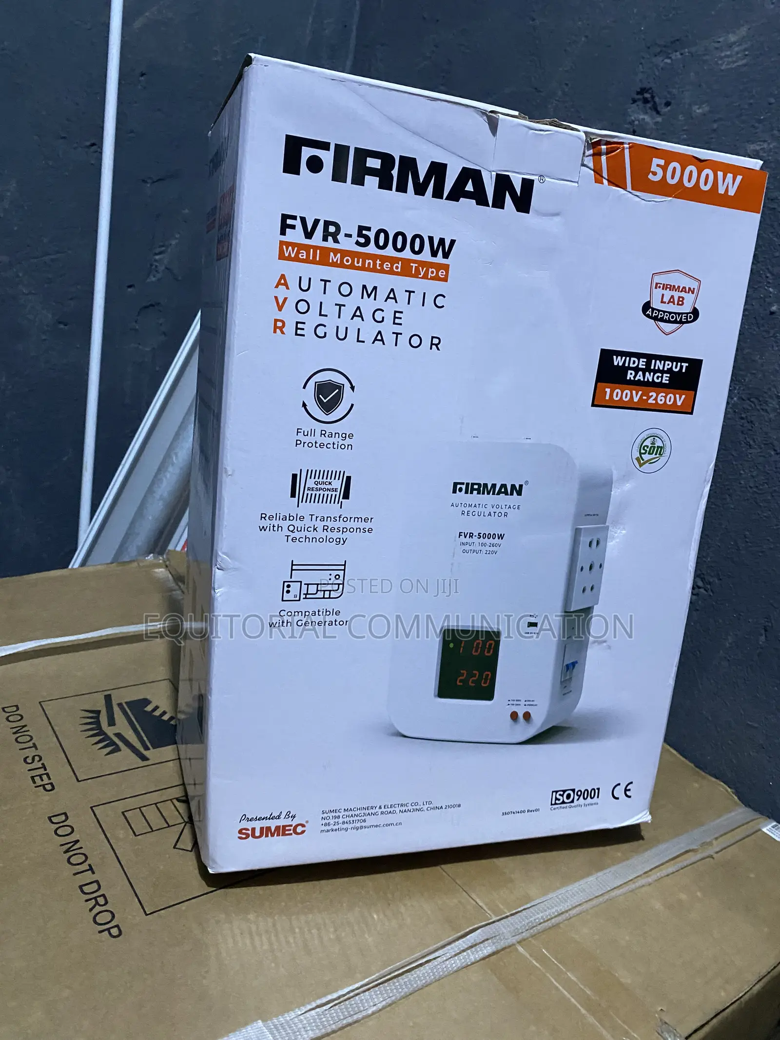 Firman 100v-260v Voltage Controller With 5000W Rating by Firman