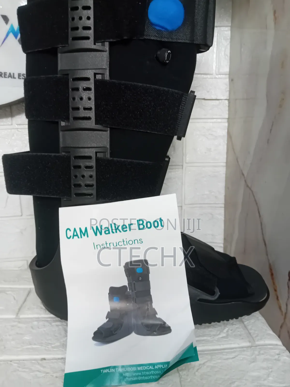 Tall Inflatable Air Walker Boot. Air Cam Walker for Ankle Injury L