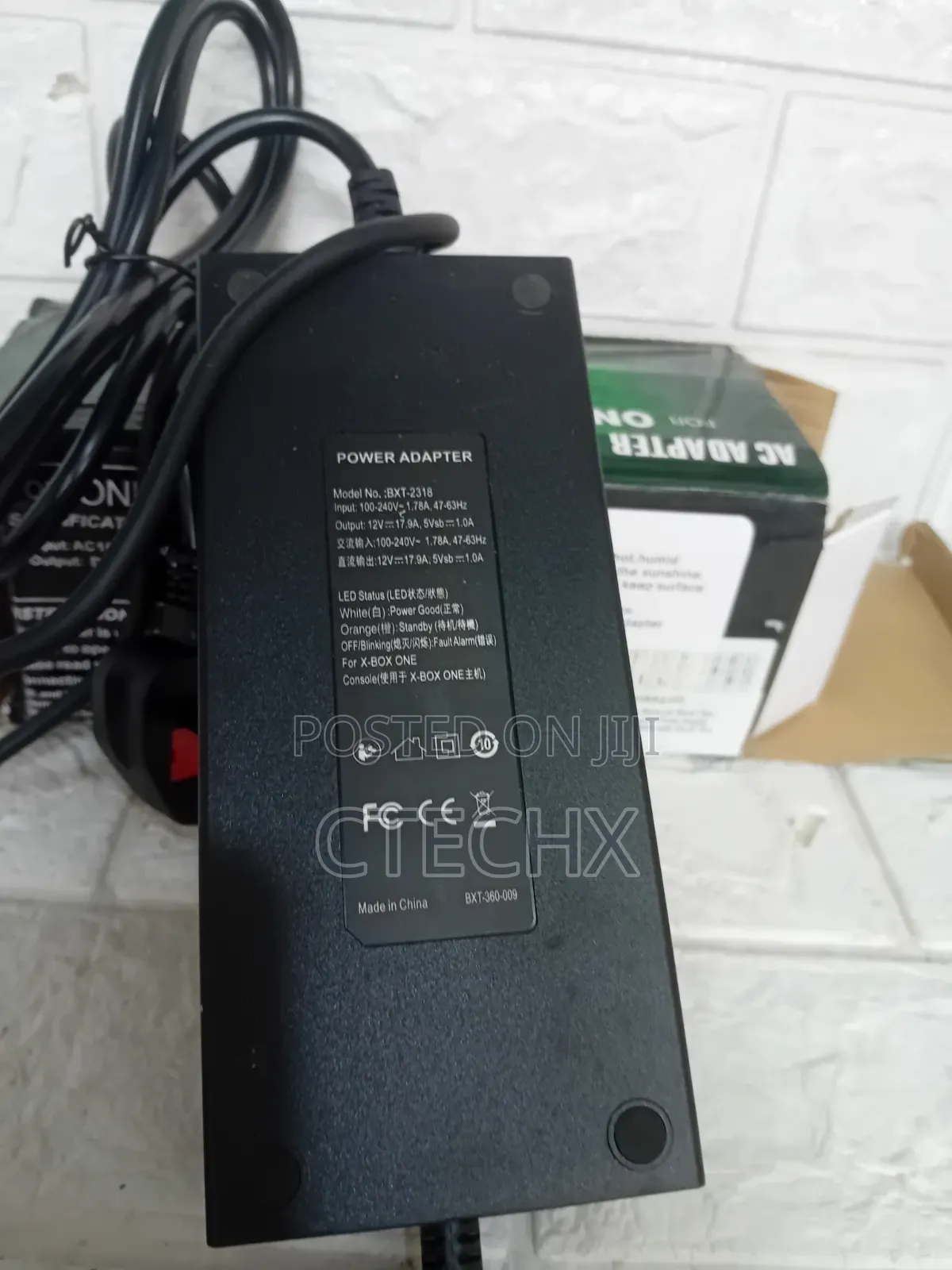 Xbox One Power Supply for Fast Charger 100-240v Updated Version