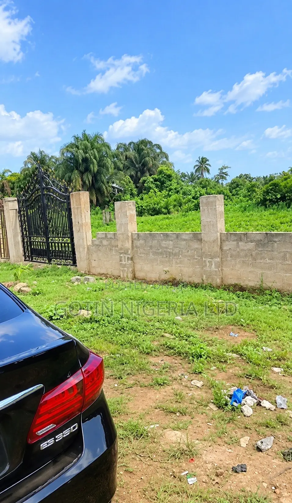 100ft × 150ft Fully Fenced & Gated Land Along Obazagbon/Irhirhin Road