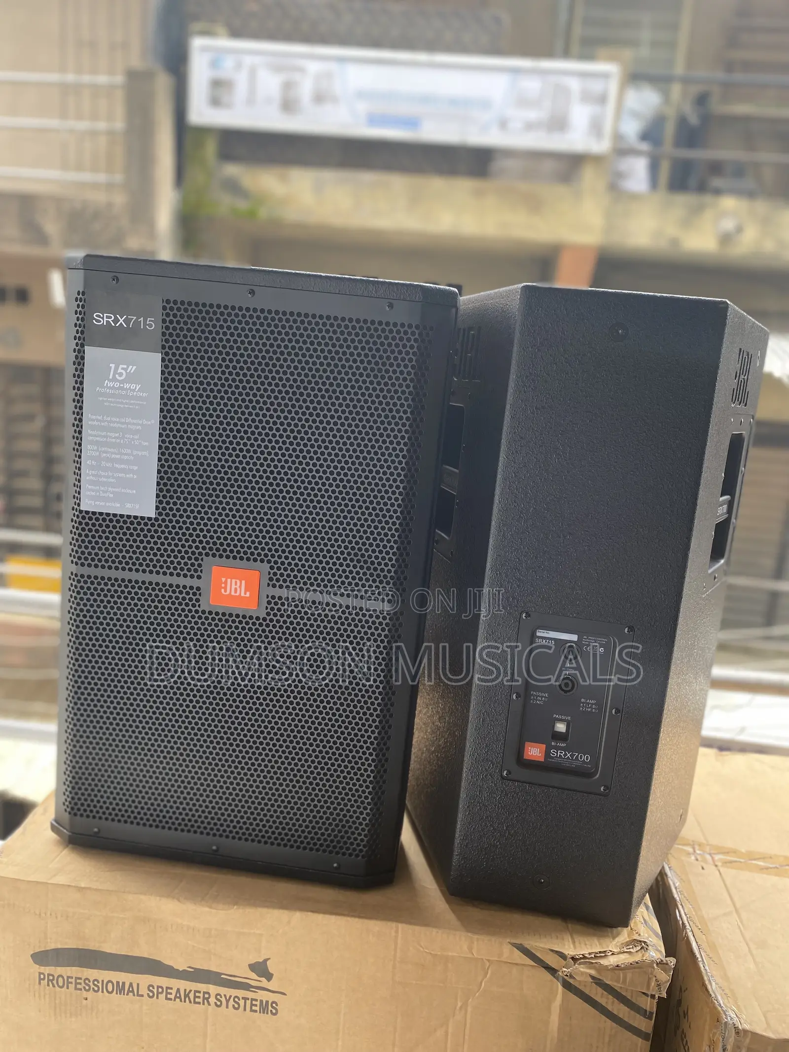 JBL Srx715 - Single 15" Professional Top Speaker