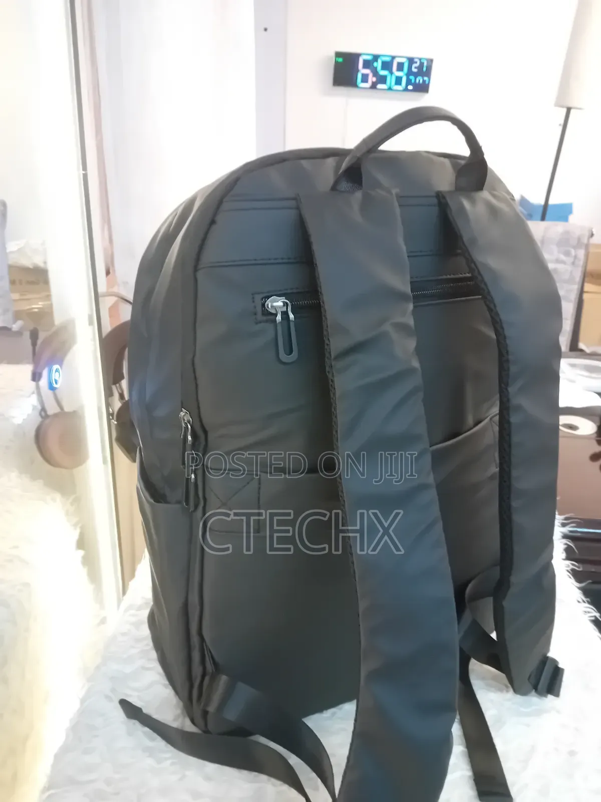 Anti-Theft Laptop Backpack. Water Resistant Travel Rucksack. 16 Inch
