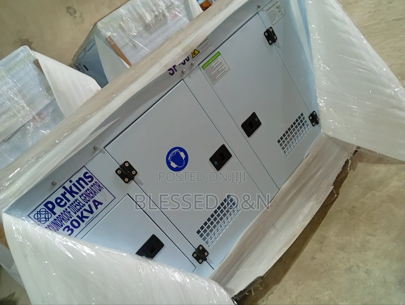 30KVA Perkins Soundproof Diesel Generator, Original Perkins Soundproof
