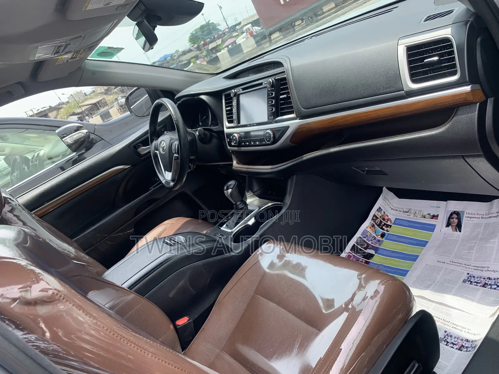 Toyota Highlander Limited 4x4 V6 (3.5L 6cyl 8A) 2017 Silver