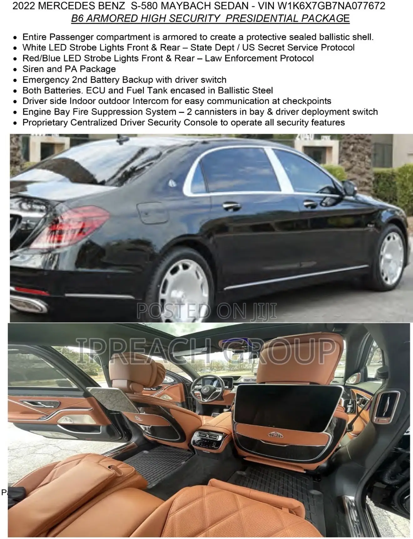 Mercedes-Benz Maybach S 580 4MATIC AWD 2023 Black