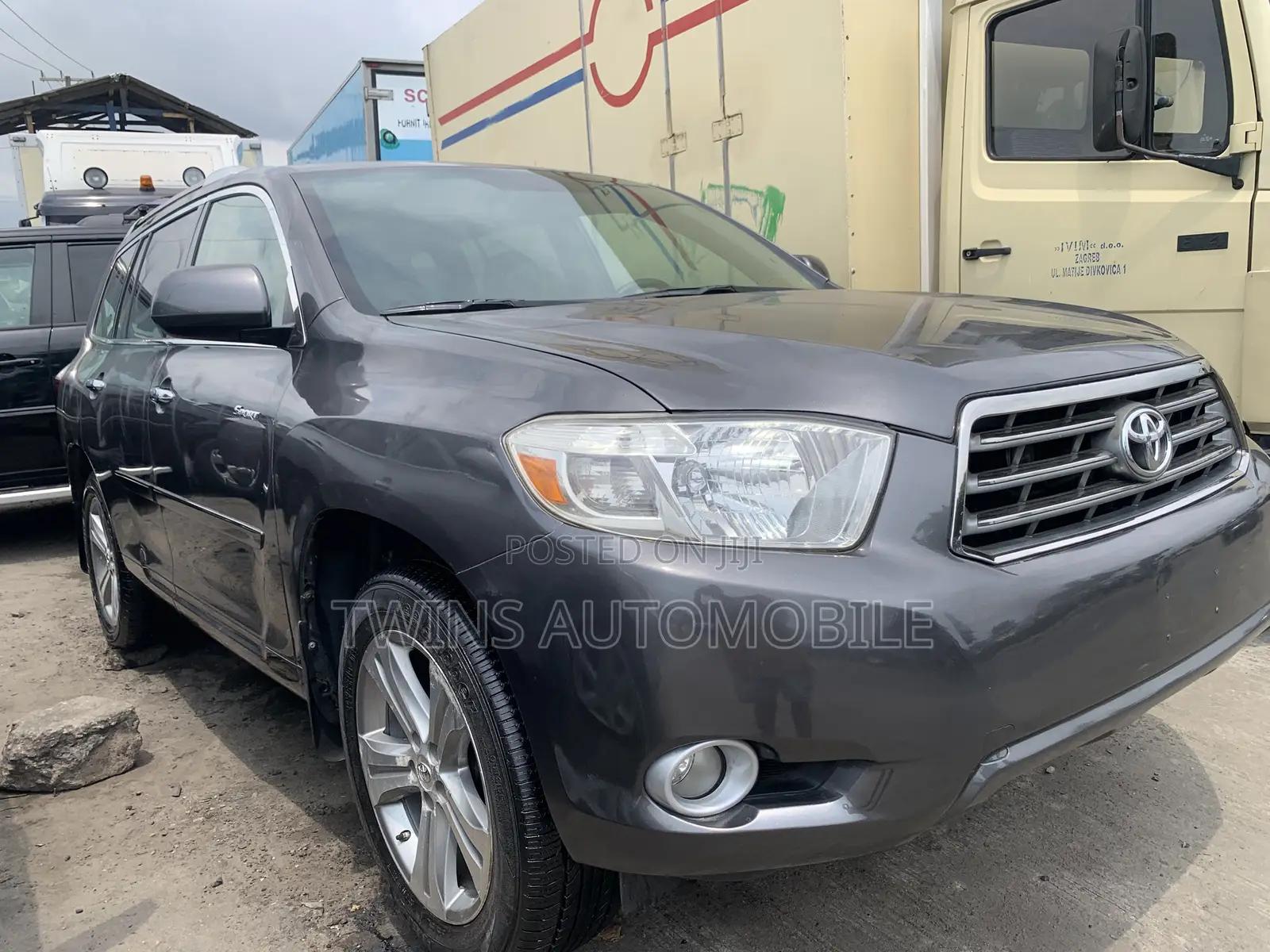 Toyota Highlander Limited 2010 Gray