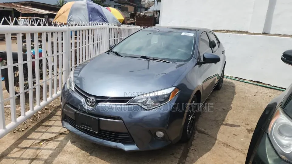 Toyota Corolla L 4dr Sedan (1.8L 4cyl 4A) 2015 Black