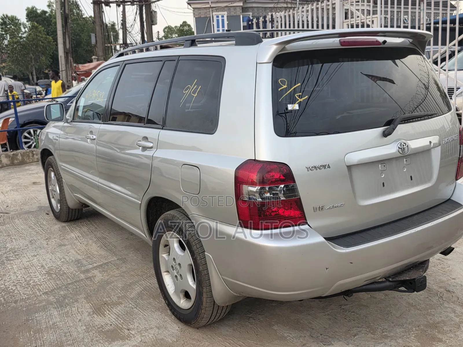 Toyota Highlander Limited V6 2005 Silver