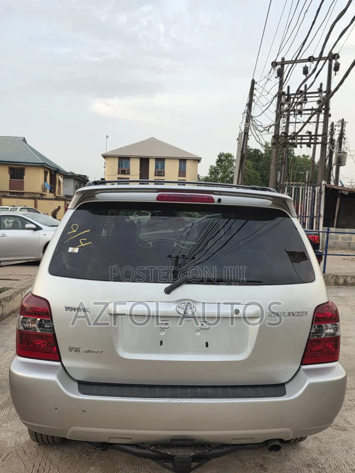 Toyota Highlander Limited V6 2005 Silver