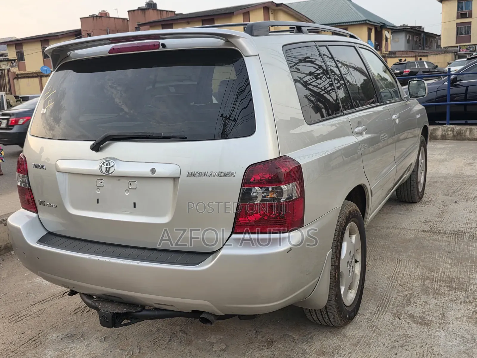 Toyota Highlander Limited V6 2005 Silver