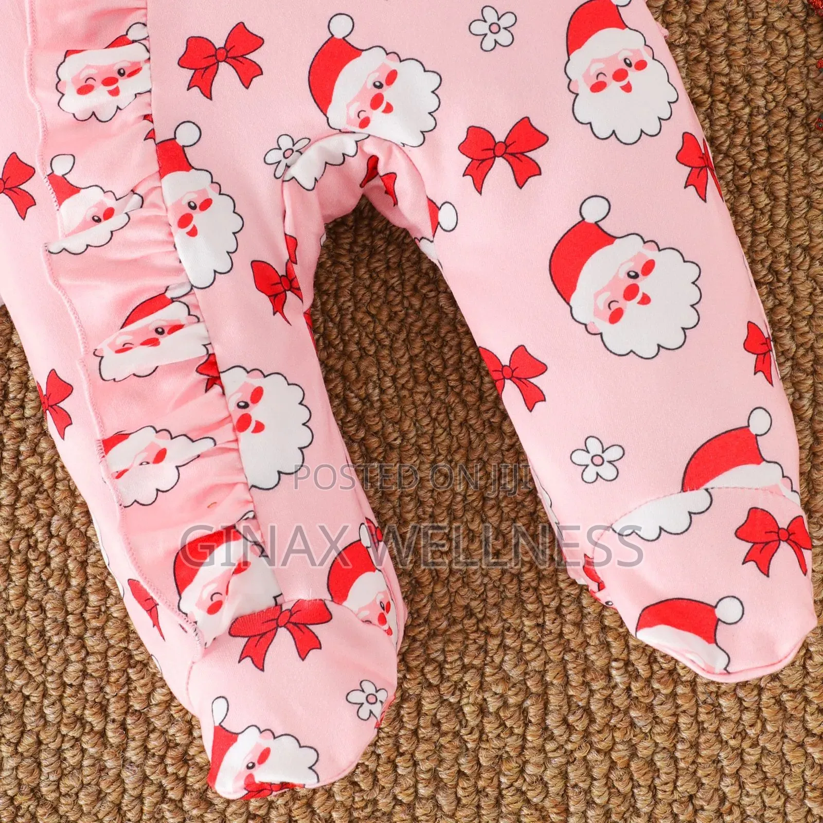 Baby Romper With Long-Sleeve Footed Sleepsuit and Headband (NB, 0-6m)