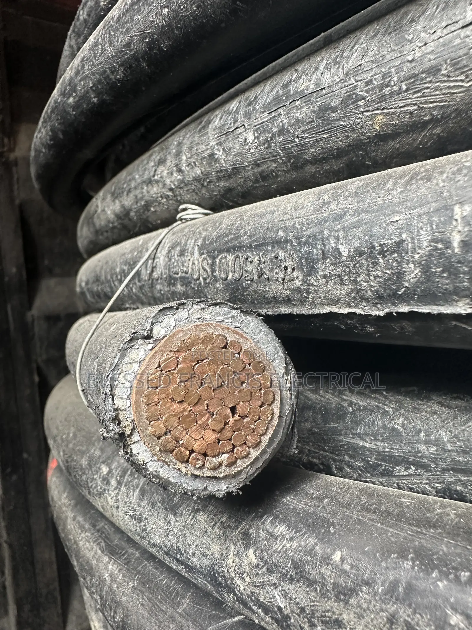1x500mm swA Power Cable Nigeria Coleman