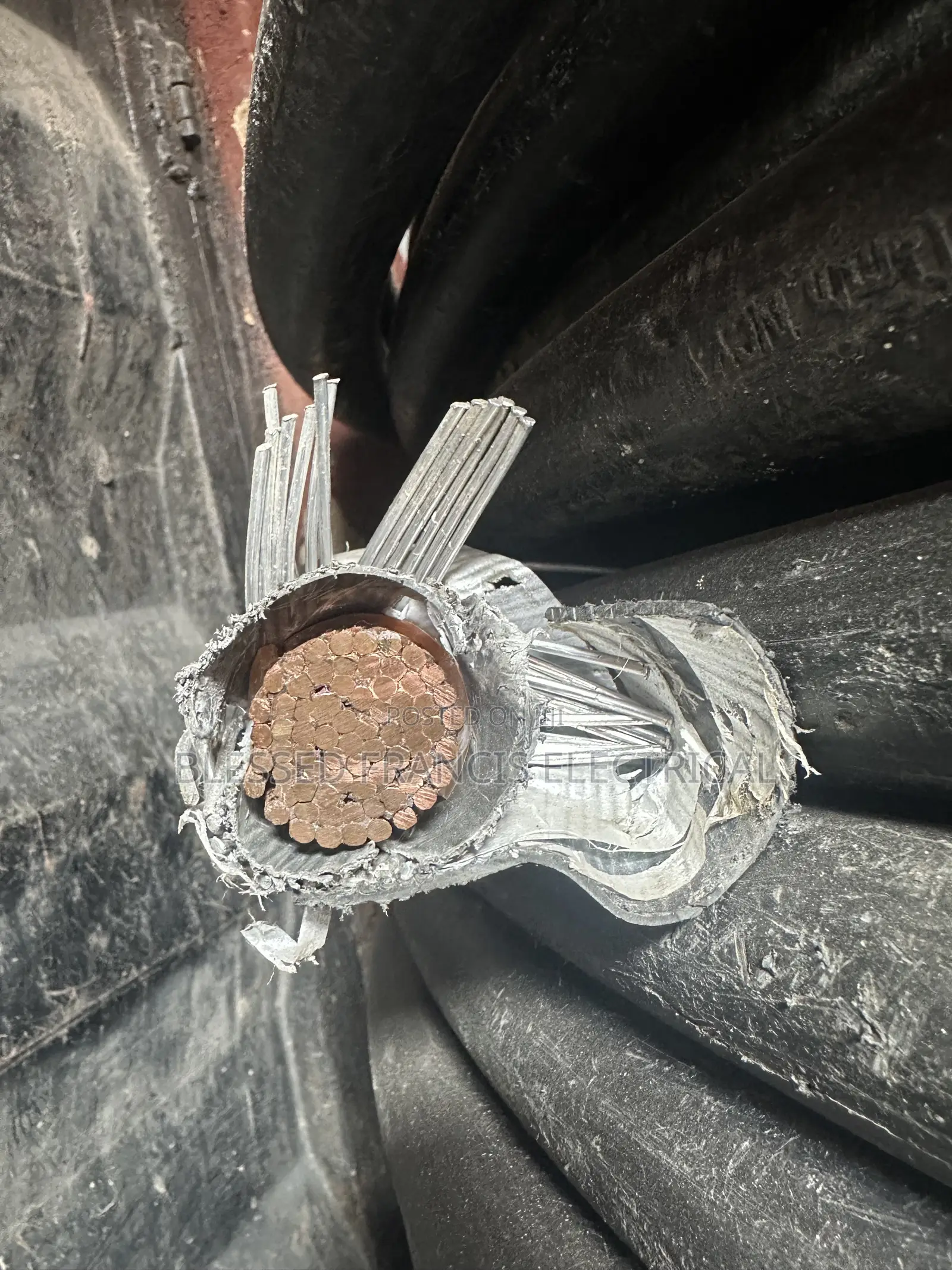 1x500mm swA Power Cable Nigeria Coleman
