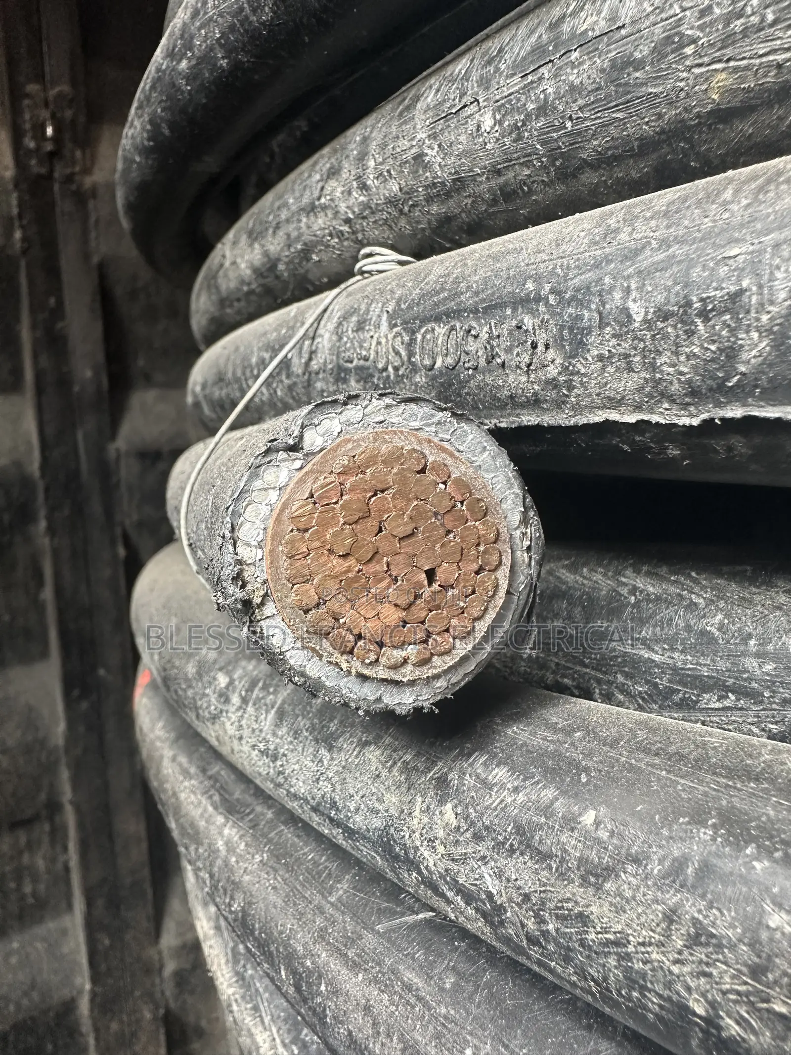 1x500mm swA Power Cable Nigeria Coleman Wire