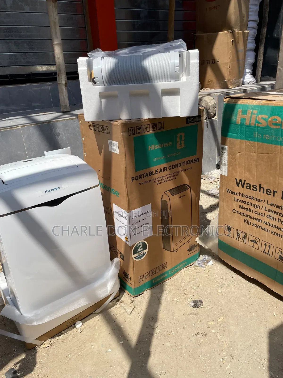 Hisense 1HP Portable Inverter AC – Quality Cooling Solution