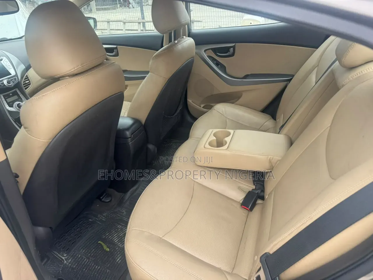 Hyundai Elantra Limited 2012 Brown
