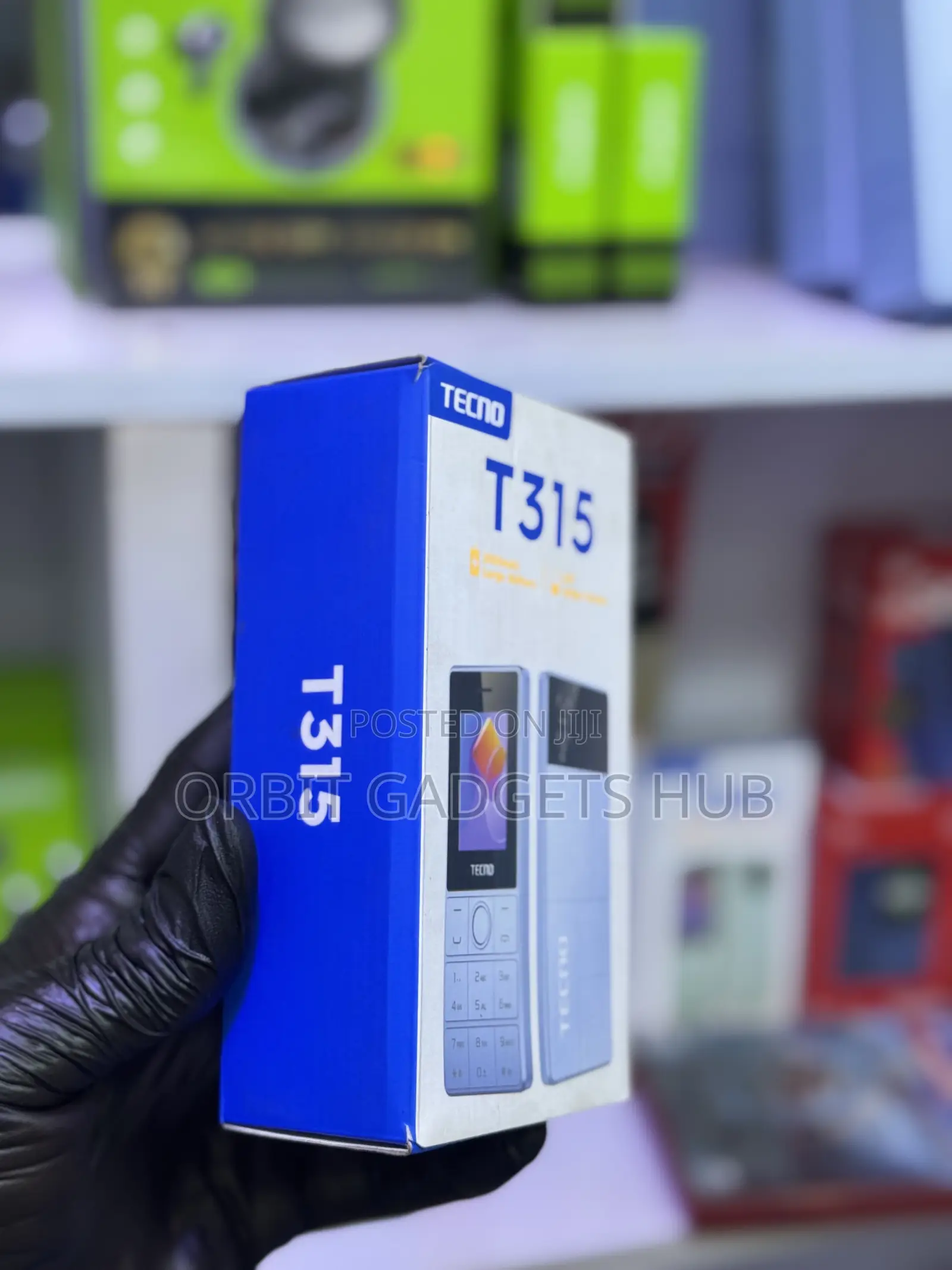 New Tecno T315 Black