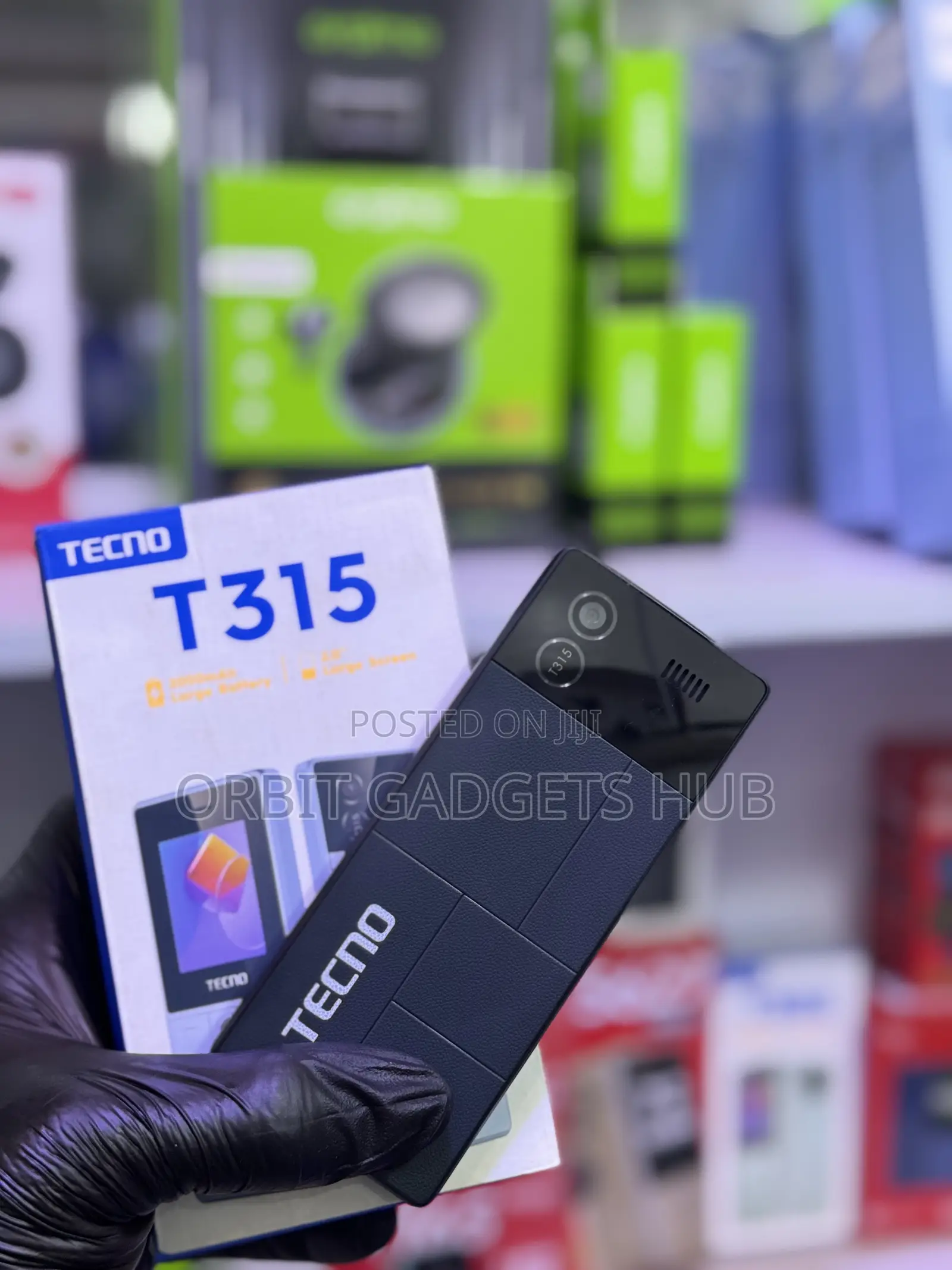 New Tecno T315 Black