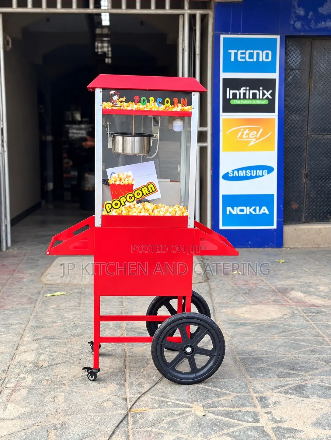 Popcorn Machine With Cart