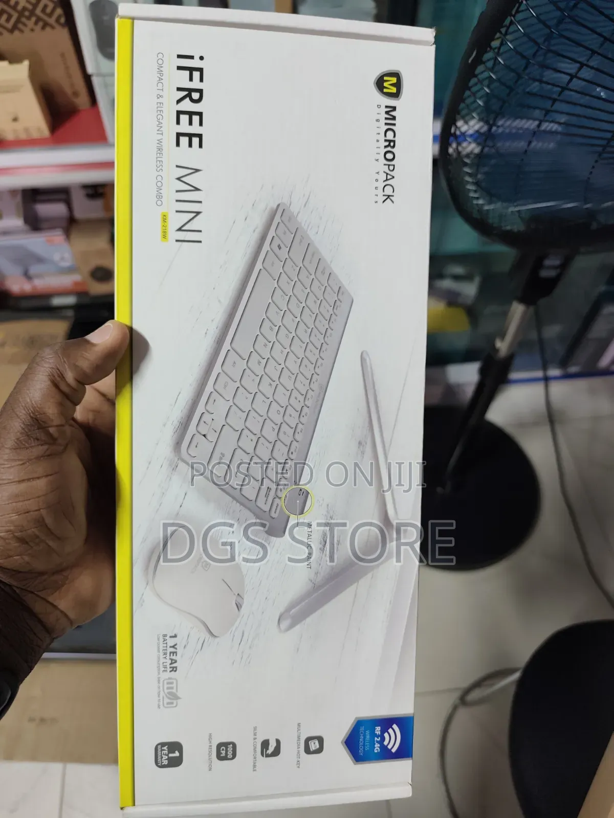 Micropack Ifree Mini Km218w Wireless Keyboard & Mouse