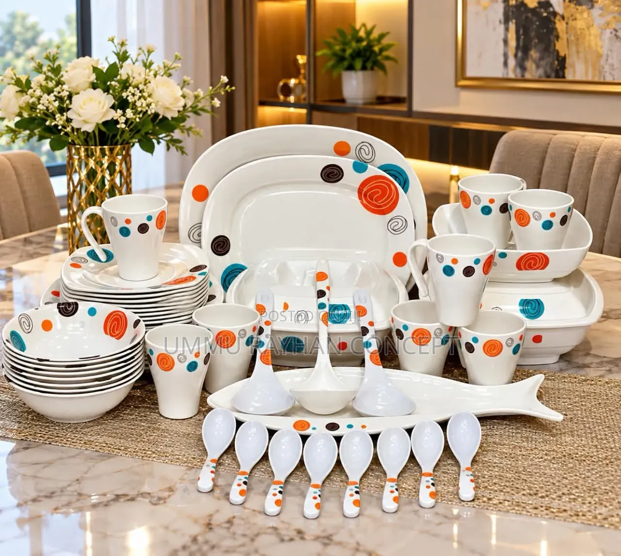 51pcs Dinner Set